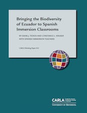 Bringing the Biodiversity of Ecuador to Spanish Immersion classrooms