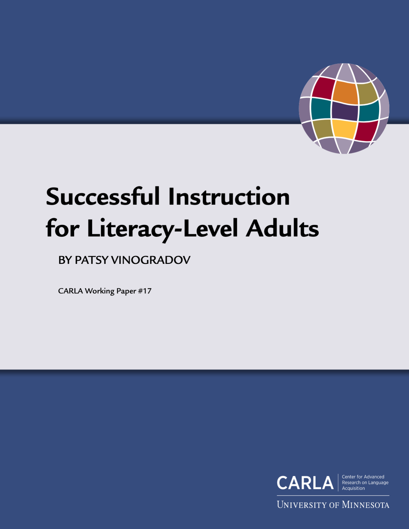 Successful Instruction for Literacy-Level Adults