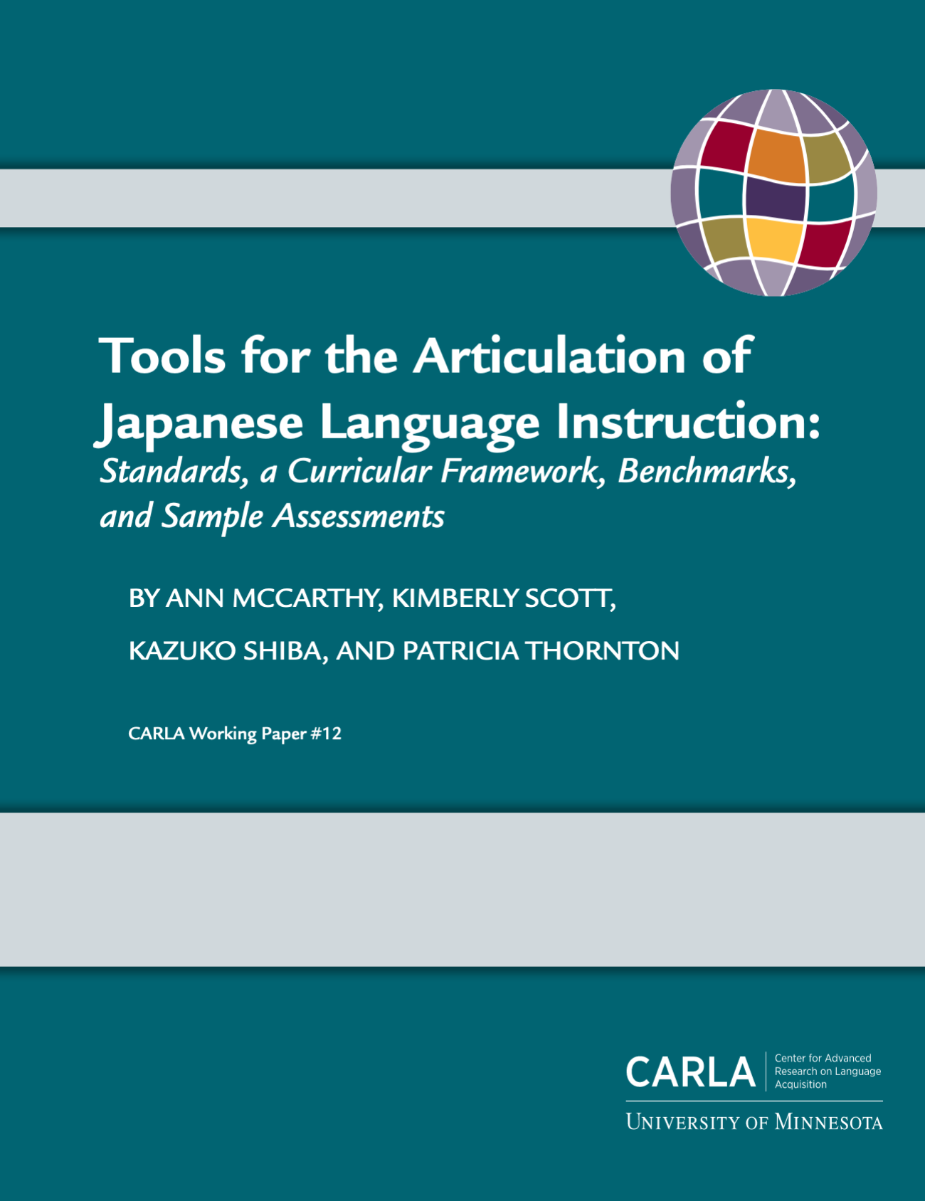 Tools for the Articulation of Japanese Language Instruction