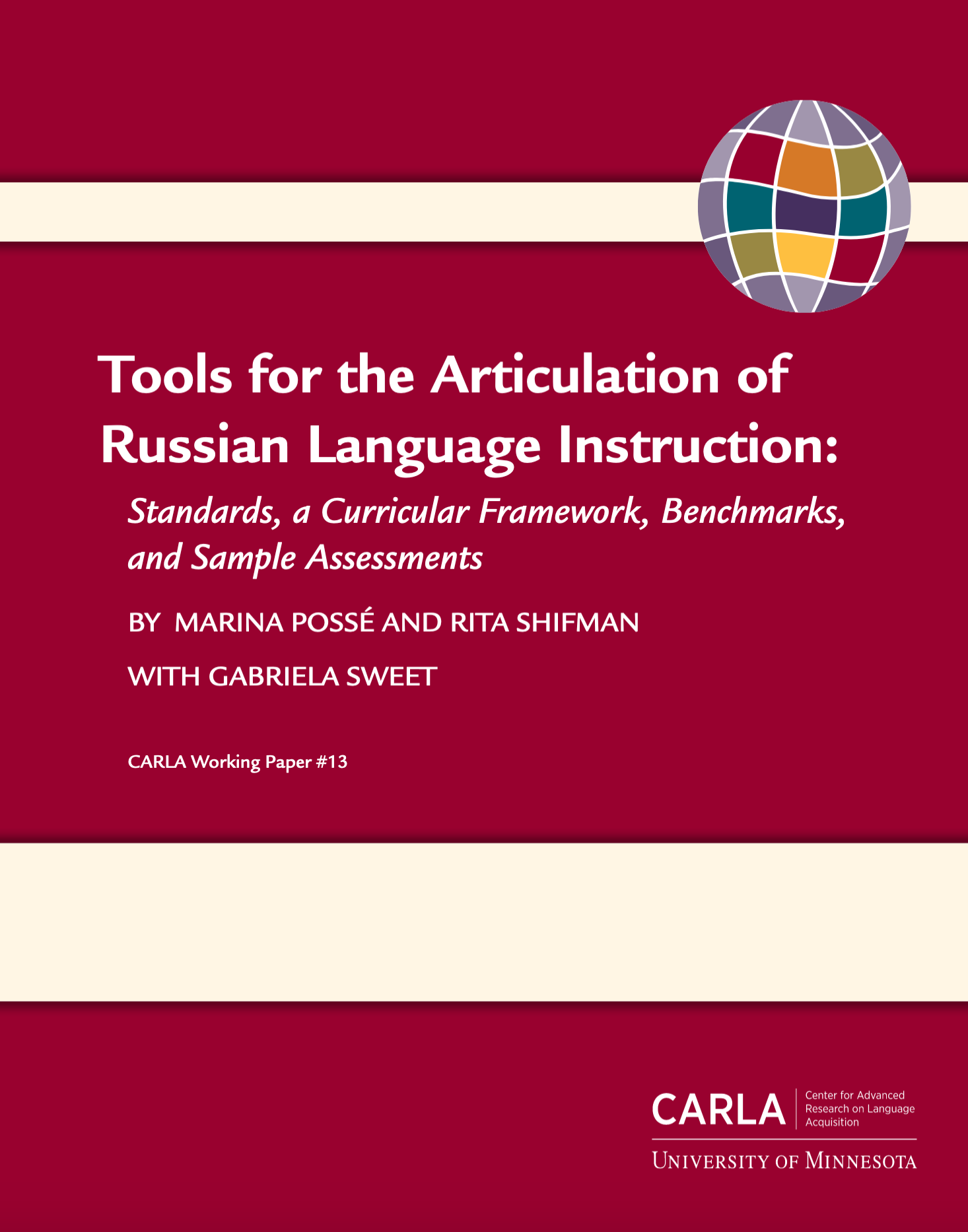 Tools for the Articulation of Russian Language Instruction